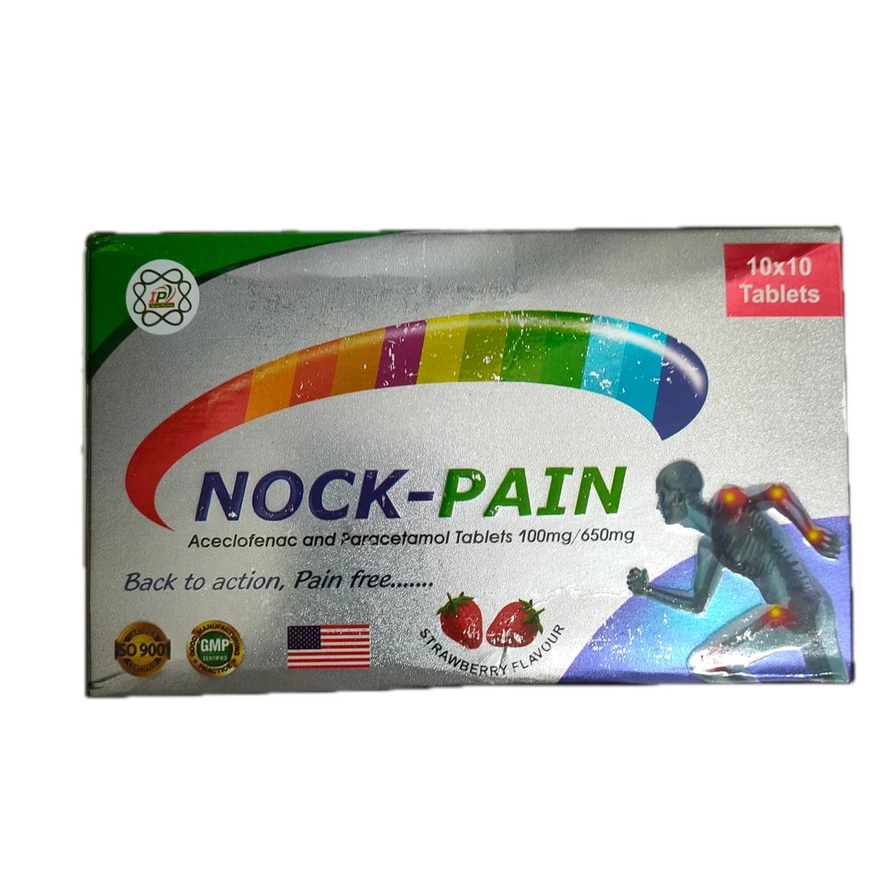 Nock-Pain 100 mg / 650 mg - Preash Khan Pich I Pharmacy