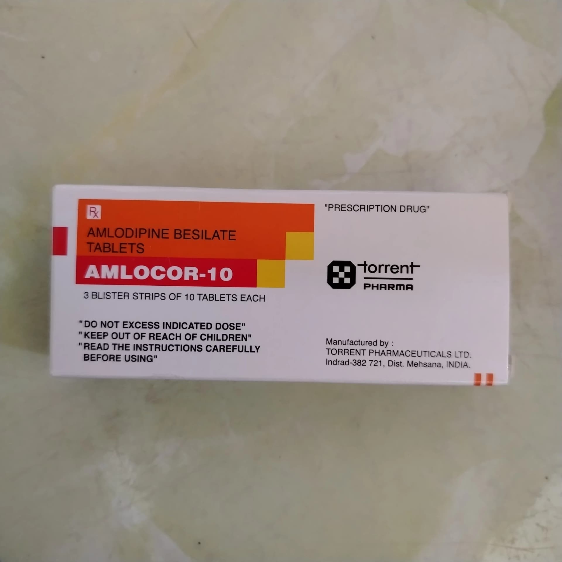 Amlocor-10 10 mg