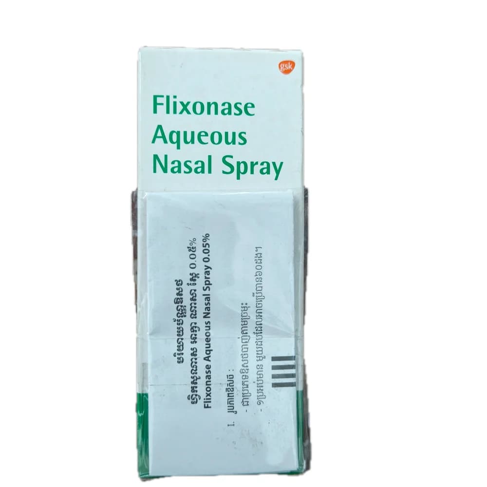 Flixonase Aqueous Nasal Spray 0.05% w/w (50 mcg/spray, 60 sprays)