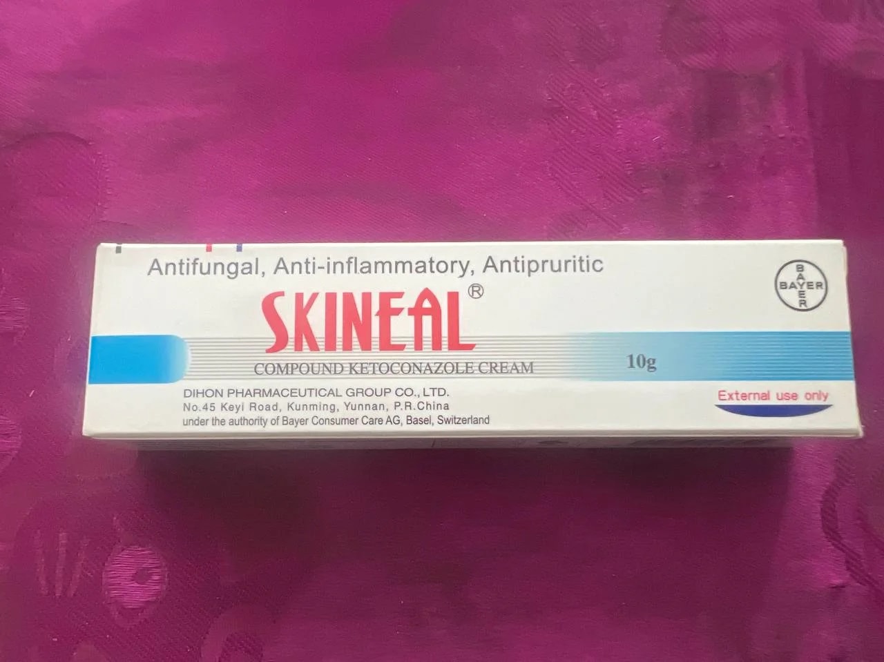 Skinneal Ketoconazole 10mg + Clobetasol 0.5mg per gram - Dosage pharma