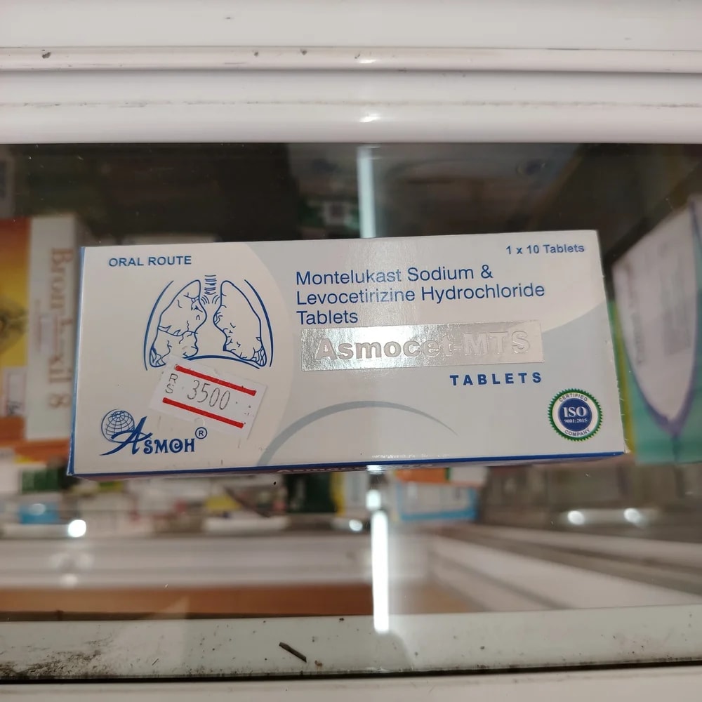 Asmocet-MTS 10 mg / 5 mg - Reachiny Pharmacy