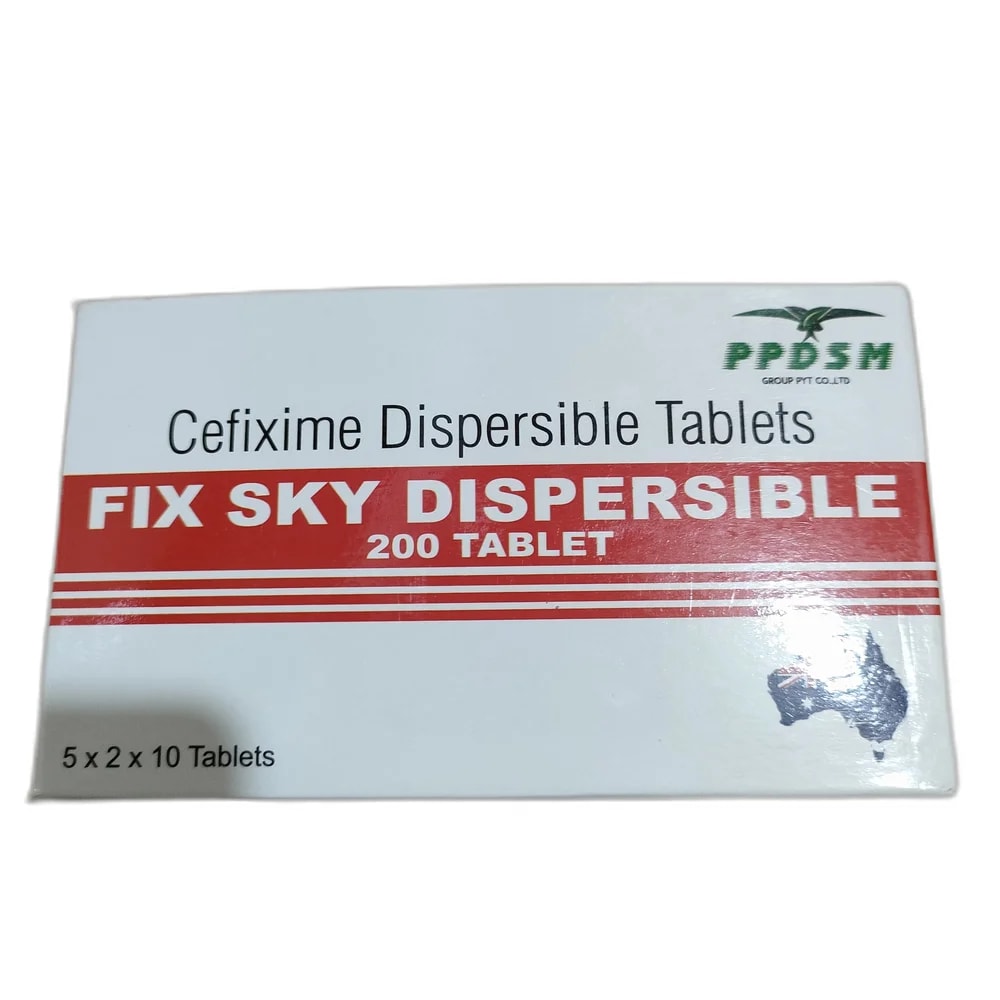 Fix Sky Dispersible 200 mg - Reachvong Pharmacy
