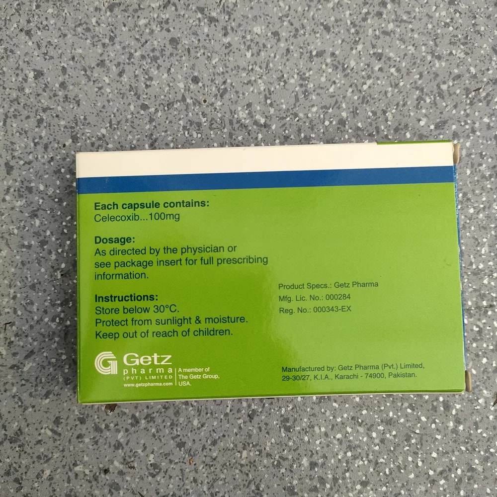 Celcoxx 100mg 100 mg - Depot De Pharmacie "A" Kim Houy