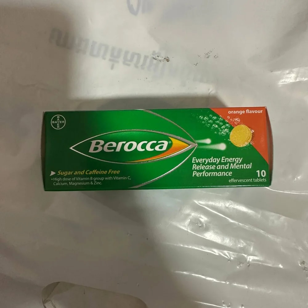 Berocca Orange effervescent tablets - PHARMCY ARUN REAS