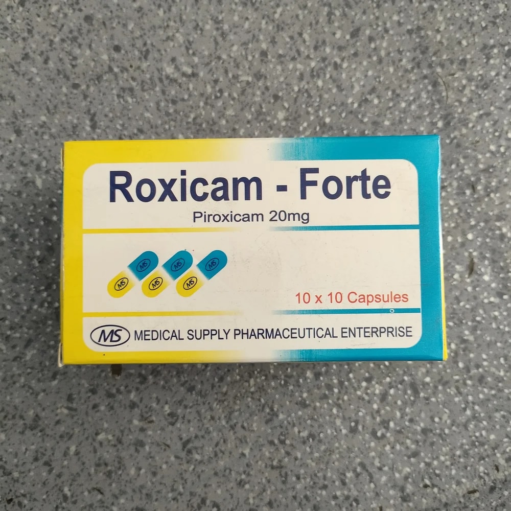 Roxicam-Forte 20 mg - Depot De Pharmacie "A" Kim Houy