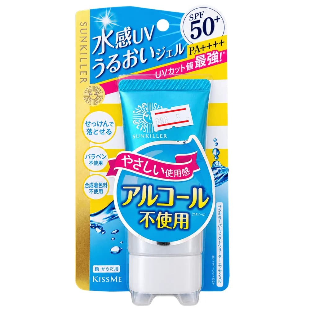 Isehan Kiss Me Sunkiller Perfect Water Essence SPF 50+ PA++++ 50 g