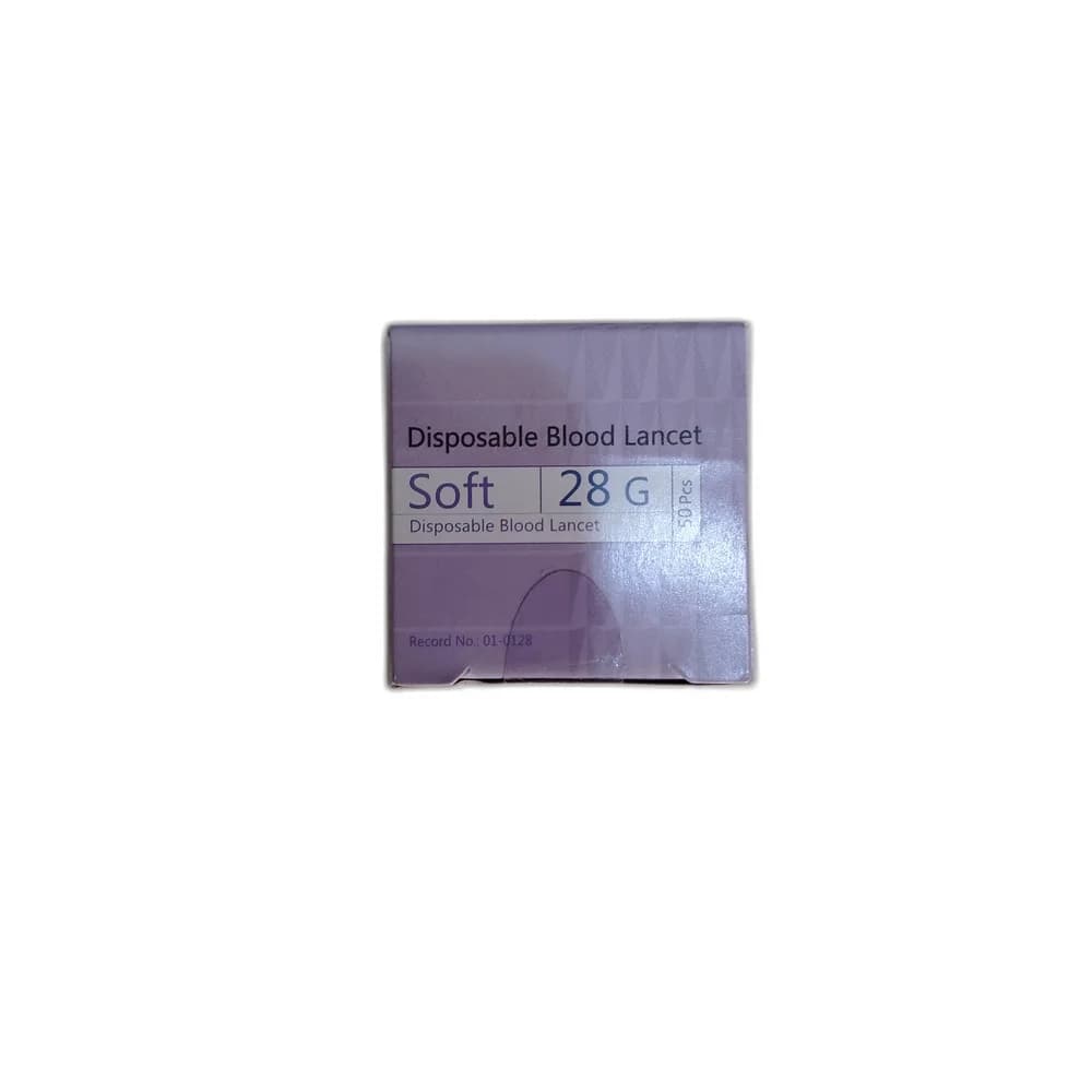 Disposable Blood Lancet 28G (Soft)