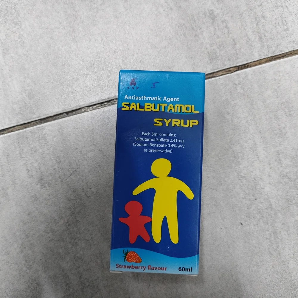 Salbutamol Syrup 2.41 mg / 5 mL - Depot De Pharmacie "A" Kim Houy