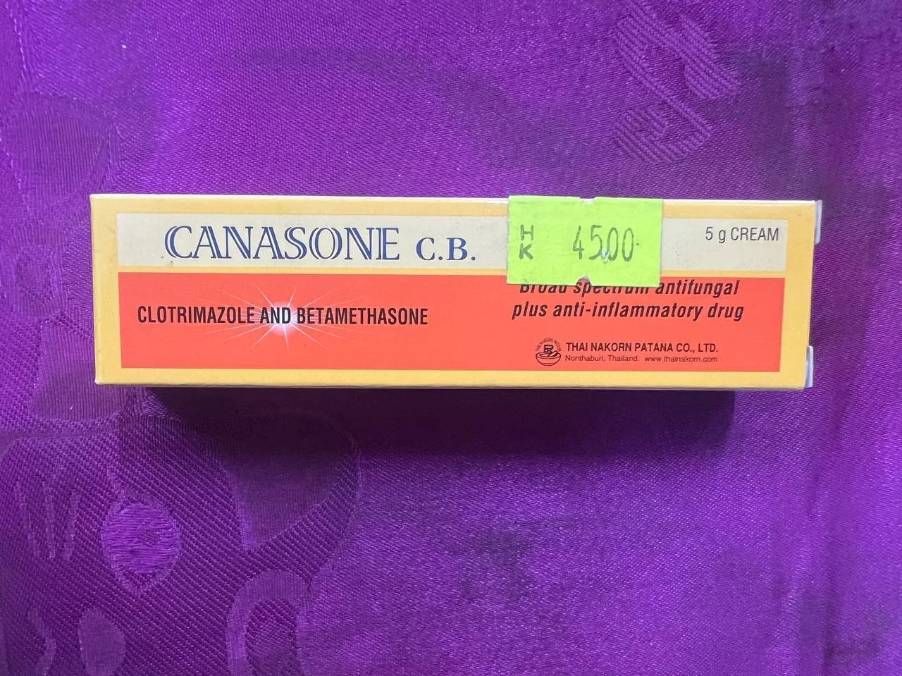 Canasone Not available - Dosage pharma