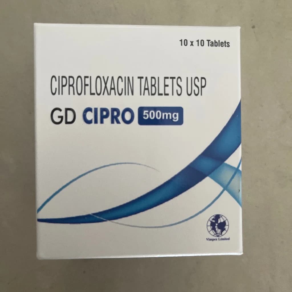 GD cipro Ciprofloxacin 500mg