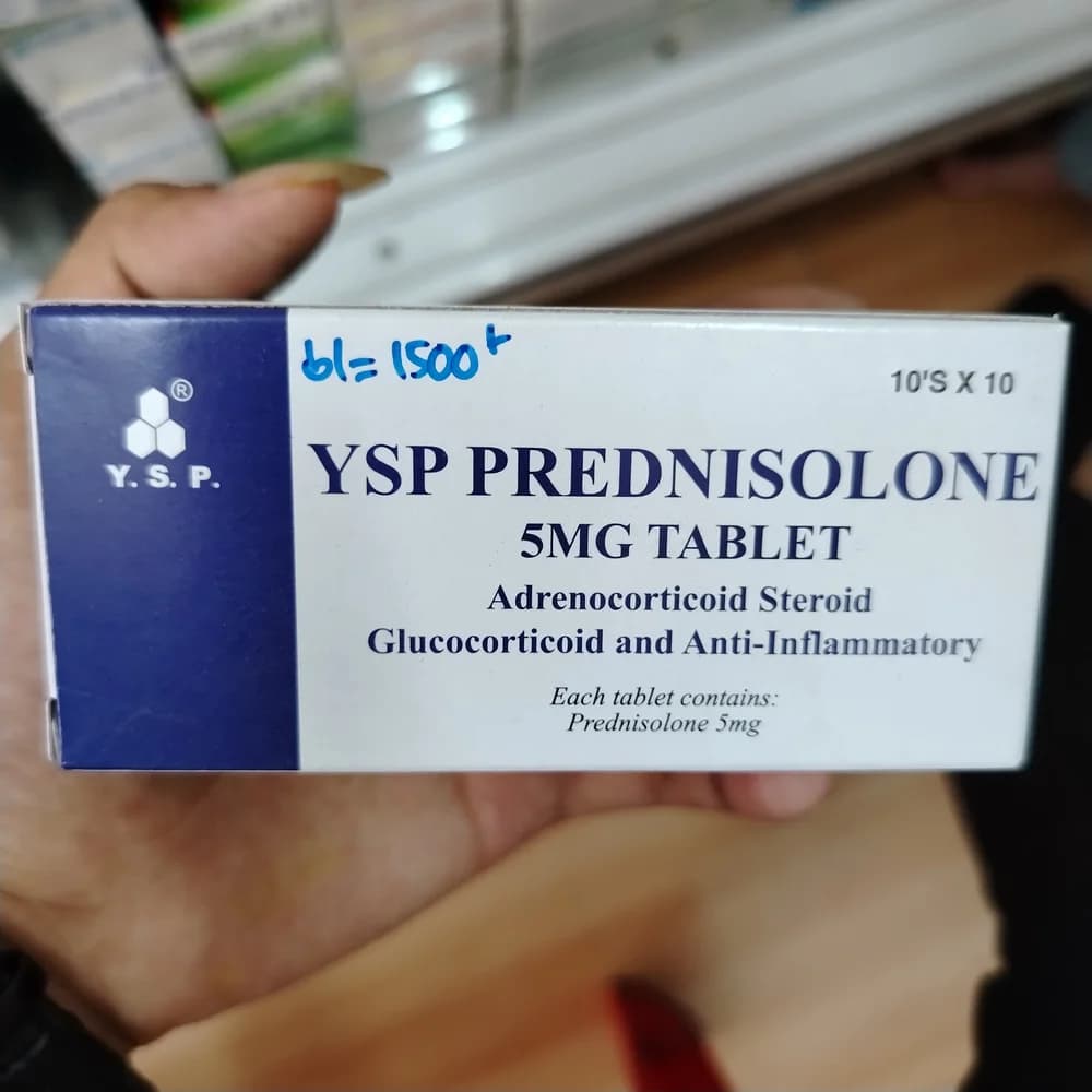YSP Prednisolone 5 mg