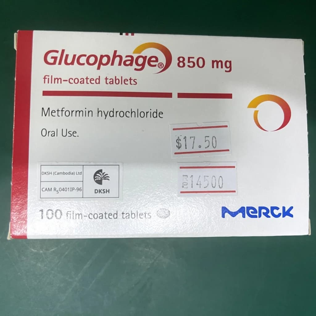 Glucophage 850mg 850mg