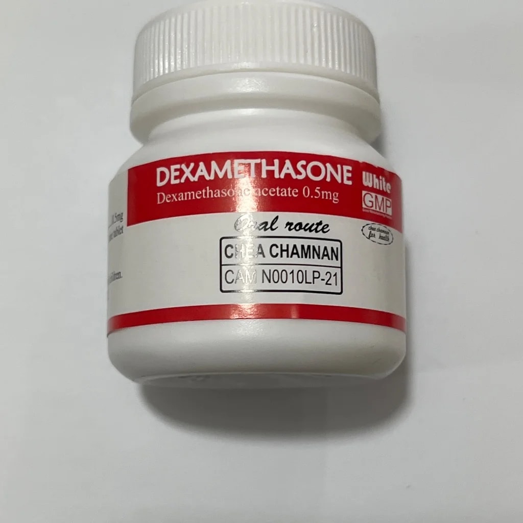 Dexamethasone white 0.5mg - PONLEU DOUNG DARA PHARMACY