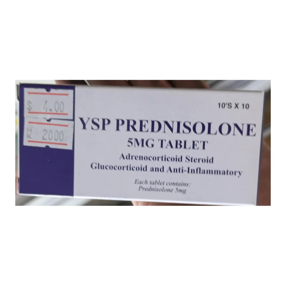 YSP Prednisolone — available at pharmacies in Cambodia on PharmKulen