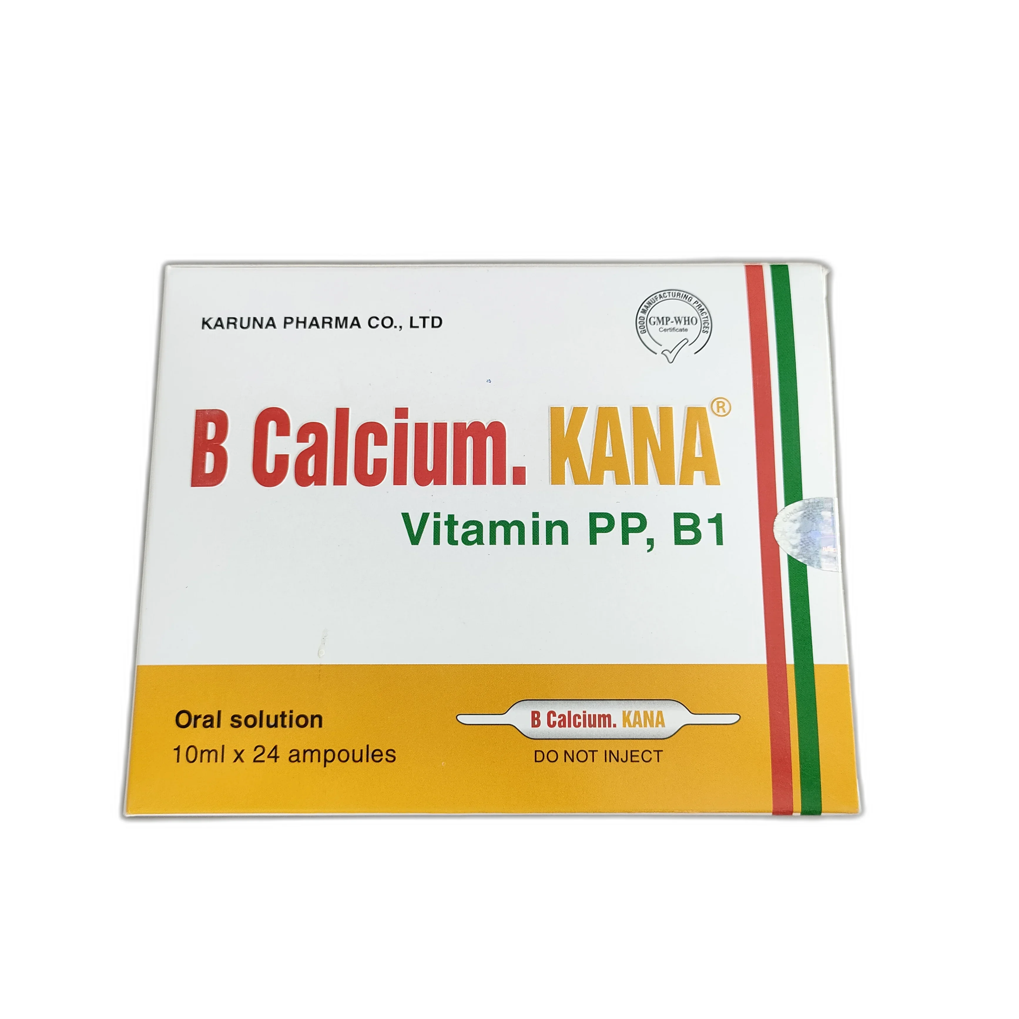 B Calcium KANA — available at pharmacies in Cambodia on PharmKulen