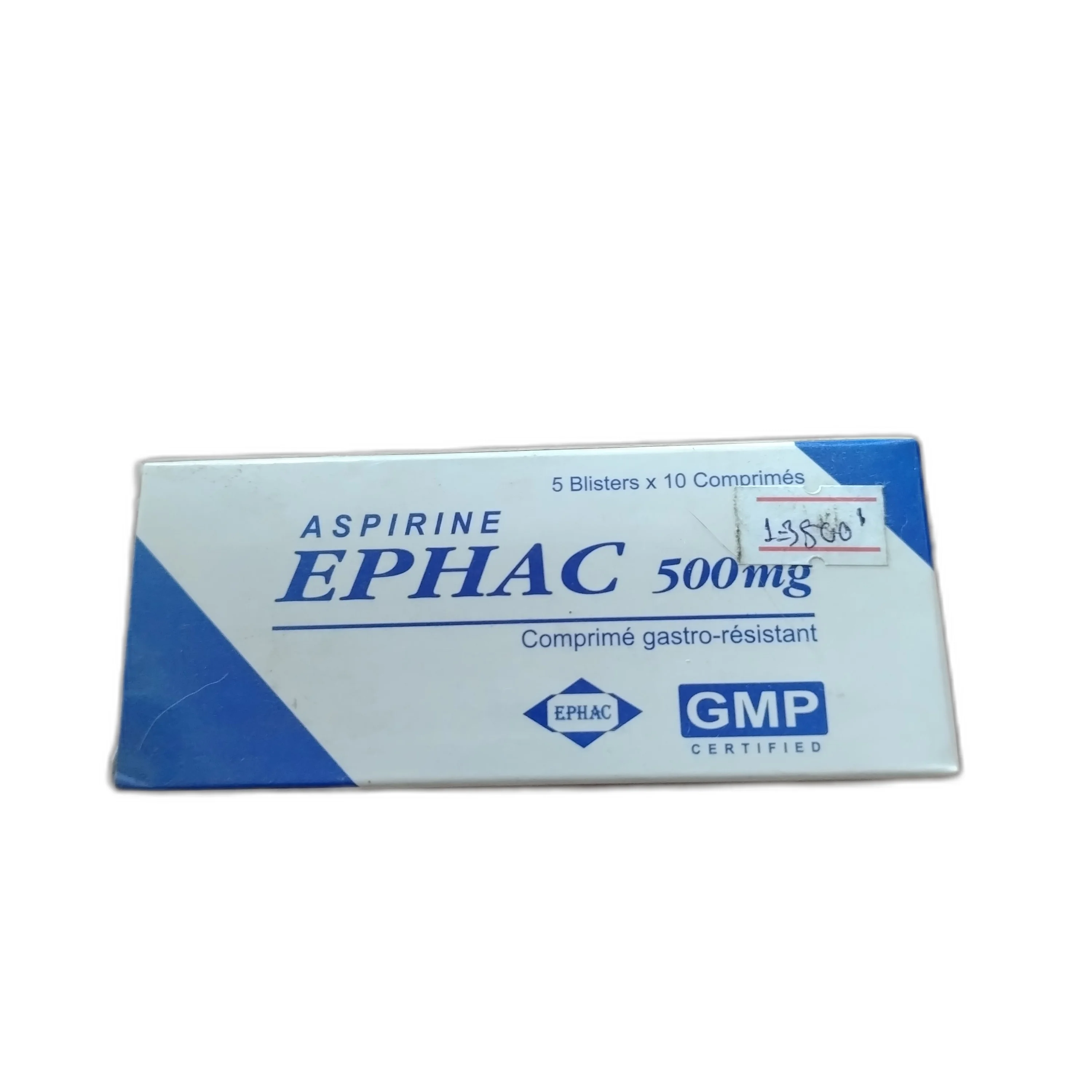 Aspirine EPHAC — available at pharmacies in Cambodia on PharmKulen