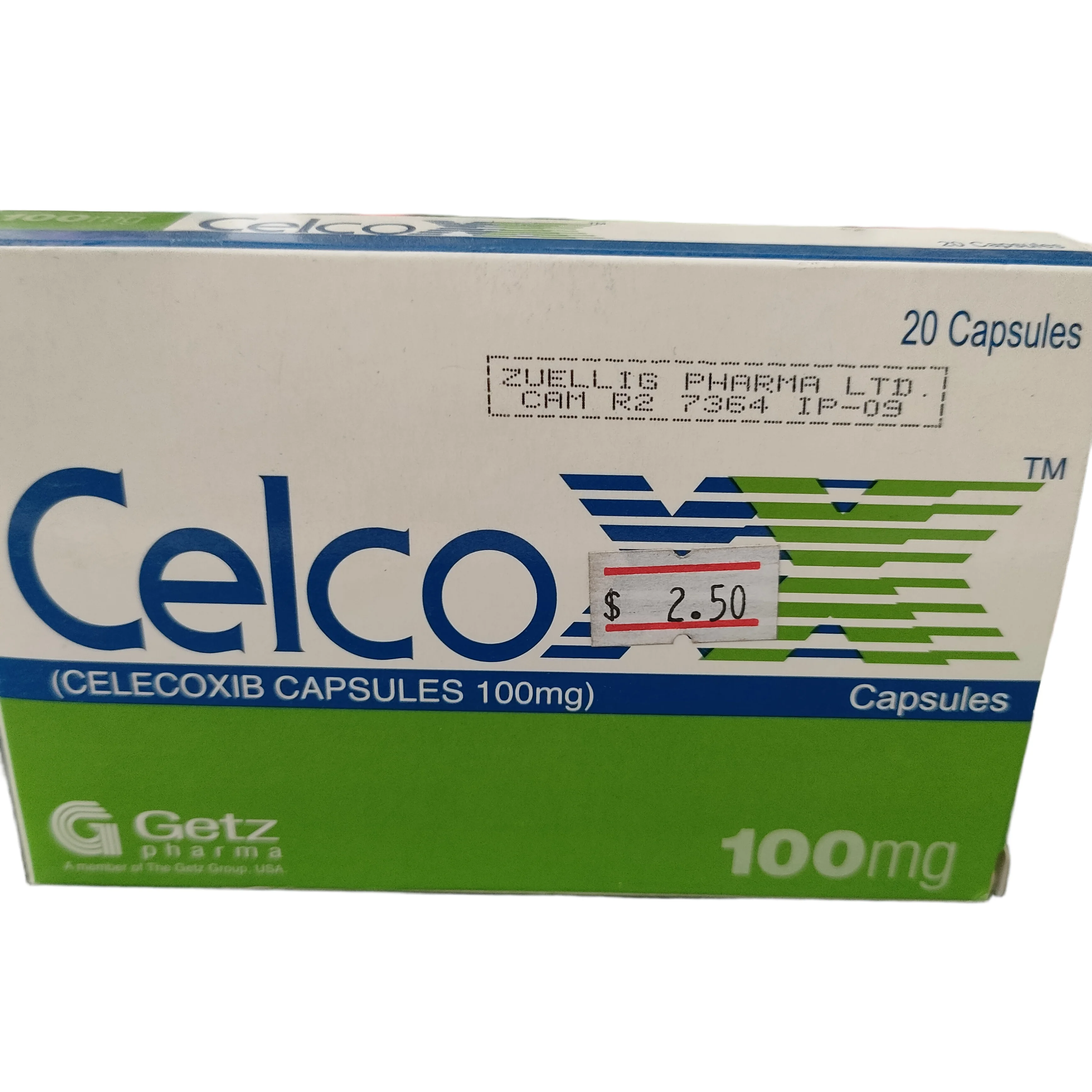Celcoxx — available at pharmacies in Cambodia on PharmKulen