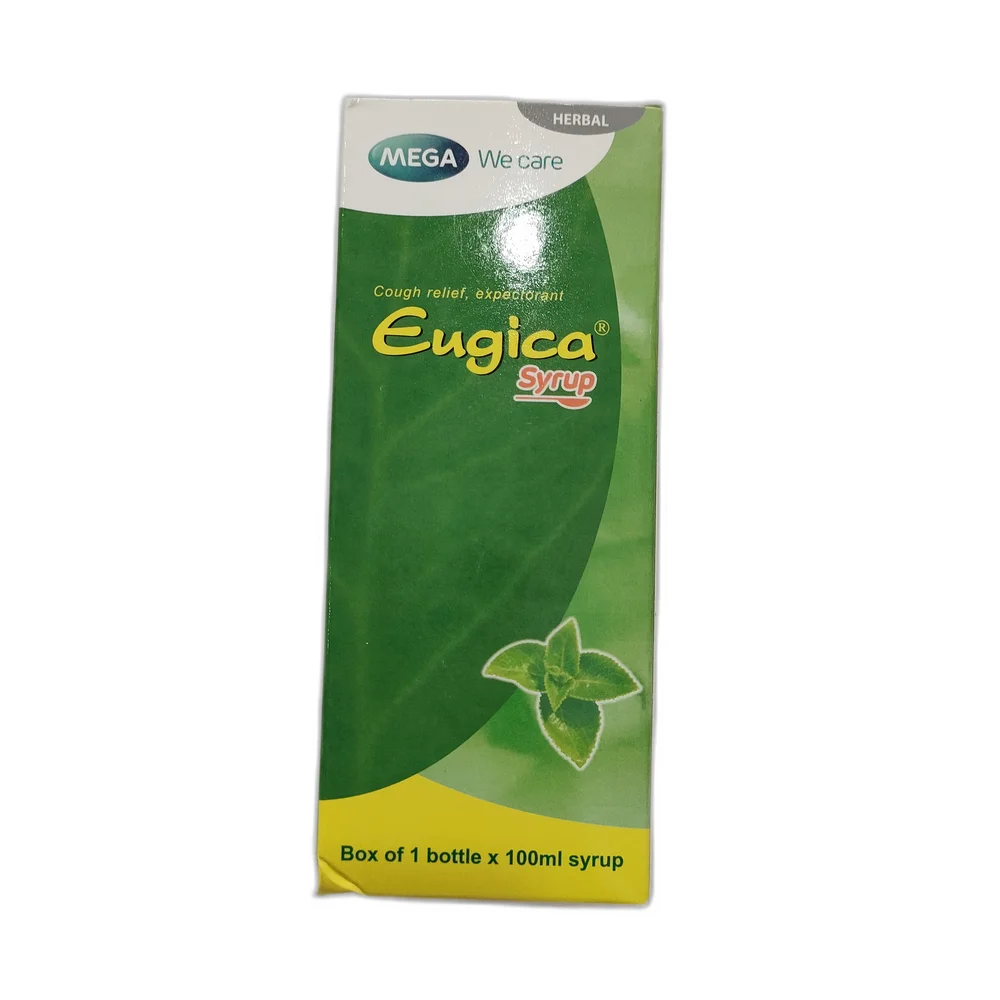 Eugica Syrup — available at pharmacies in Cambodia on PharmKulen