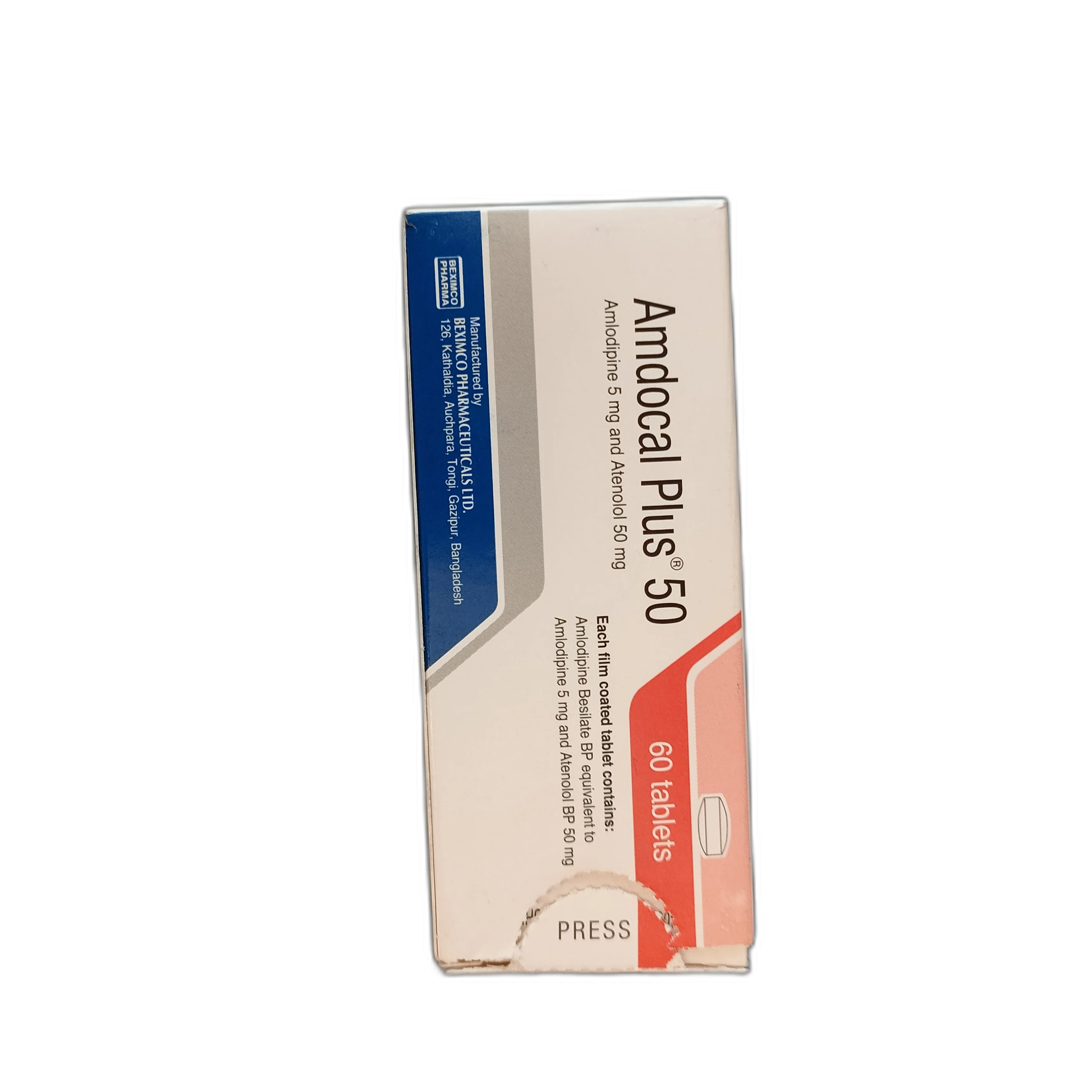 Amdocal Plus 50 — available at pharmacies in Cambodia on PharmKulen