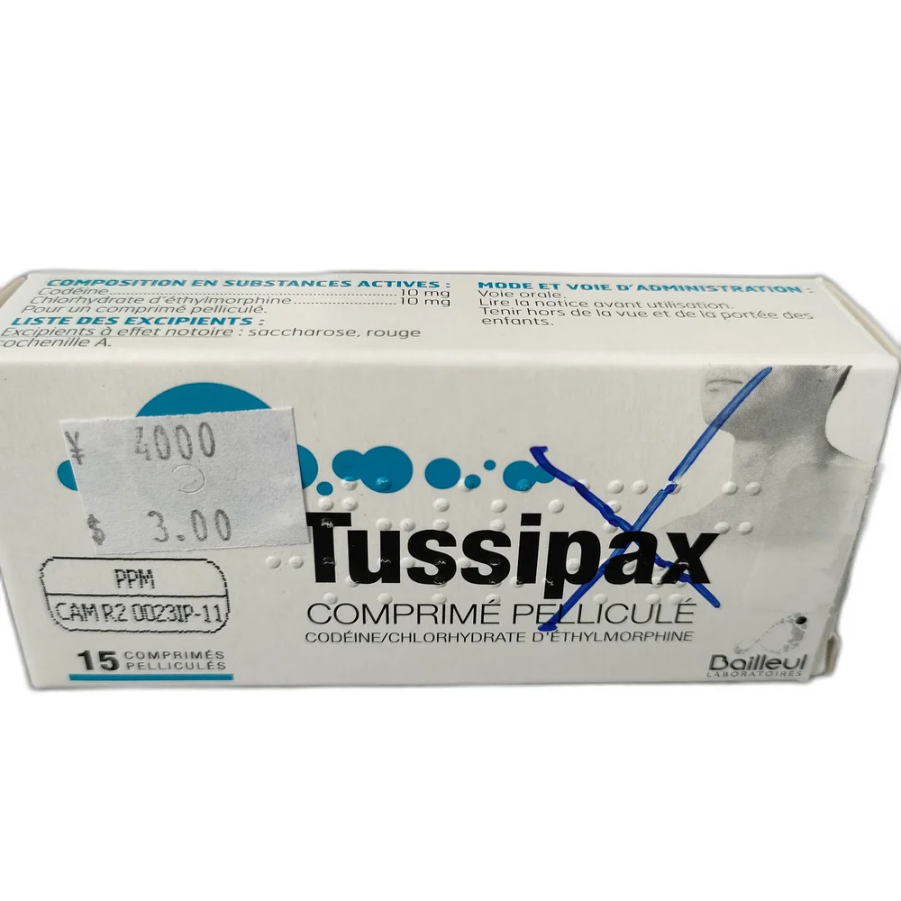 Tussipax — available at pharmacies in Cambodia on PharmKulen