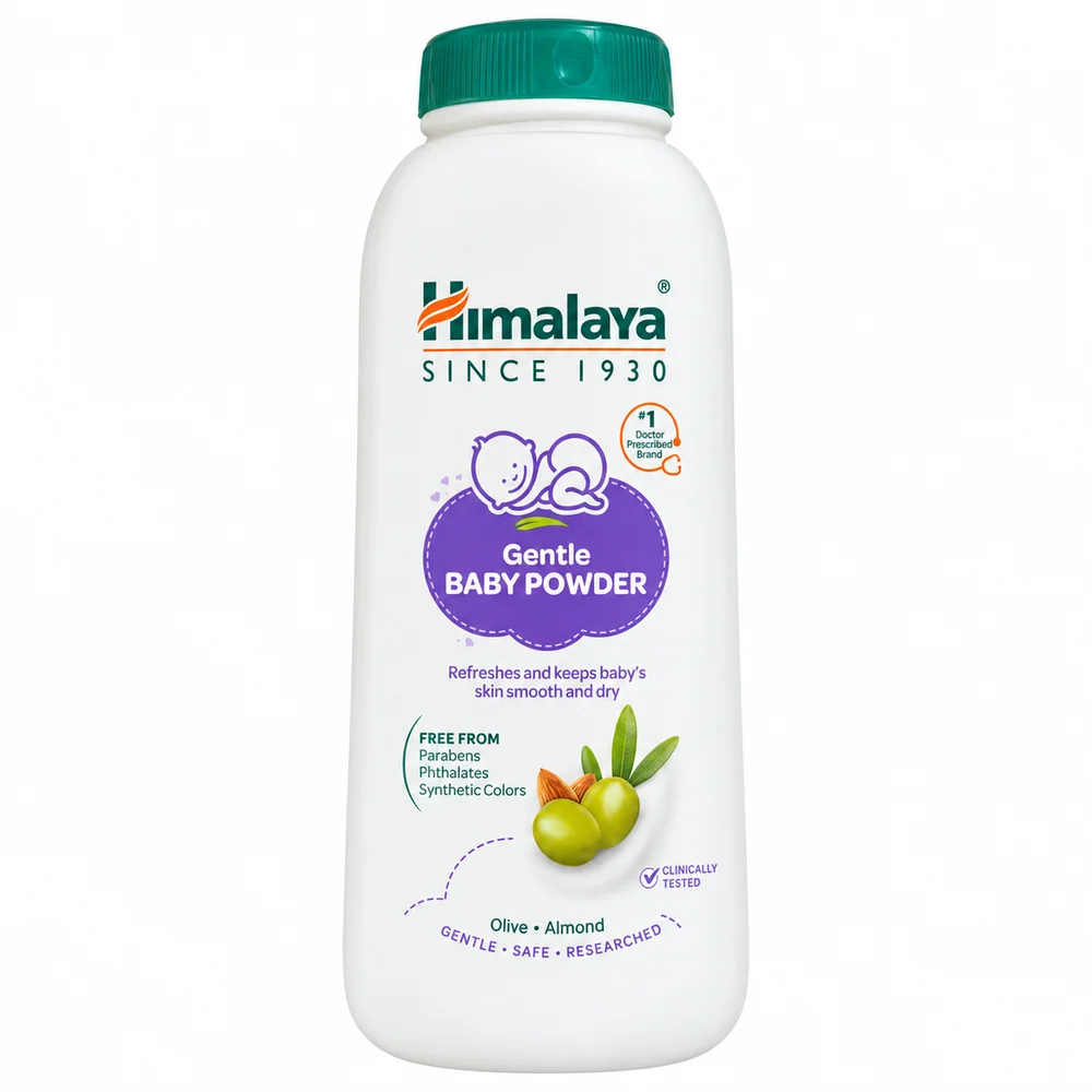 Himalaya Gentle Baby Powder — available at pharmacies in Cambodia on PharmKulen