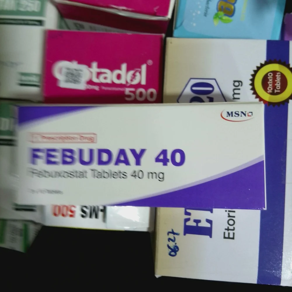 Febuday — available at pharmacies in Cambodia on PharmKulen