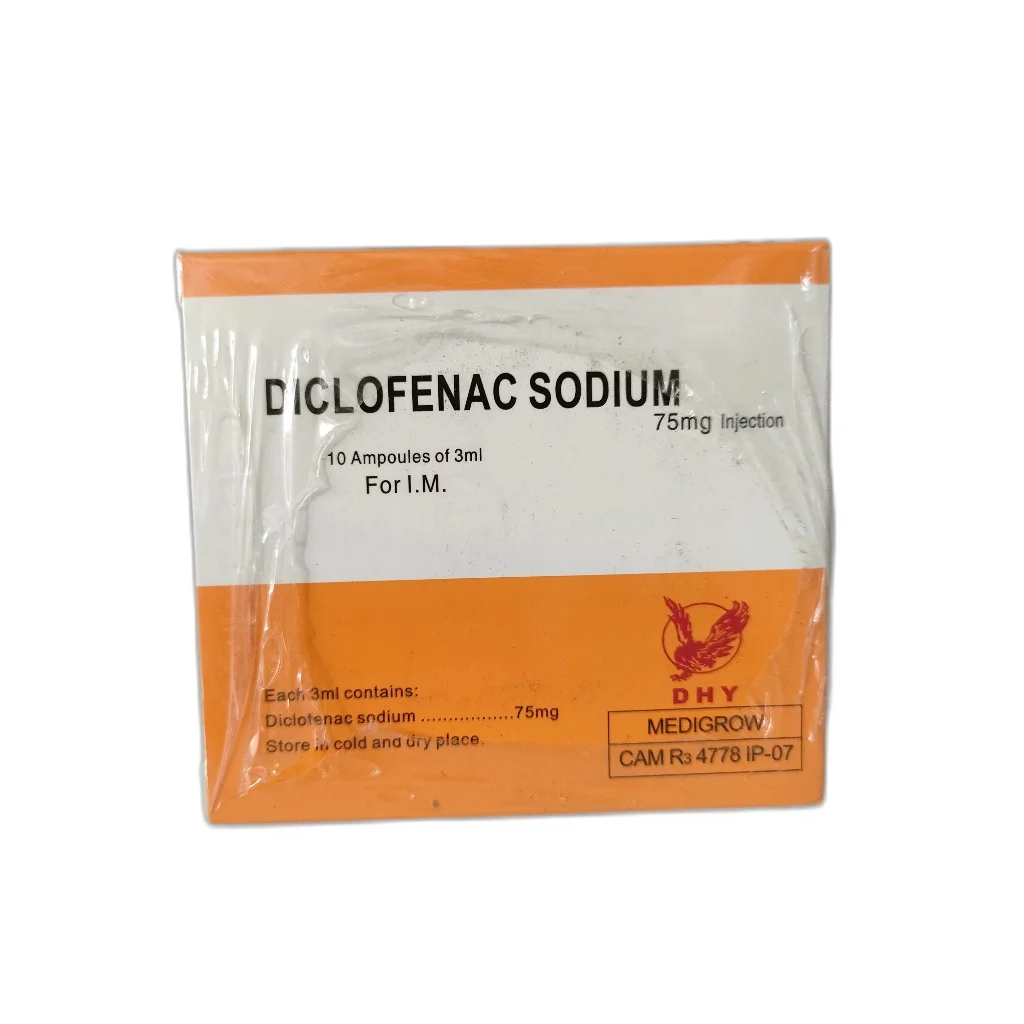 Diclofenac Sodium inj — available at pharmacies in Cambodia on PharmKulen