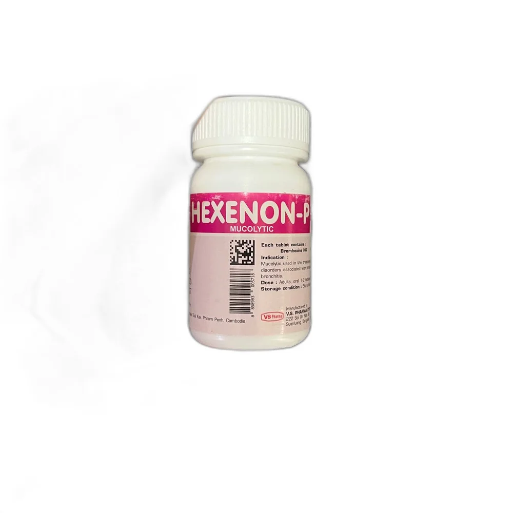 Hexenon-P — available at pharmacies in Cambodia on PharmKulen