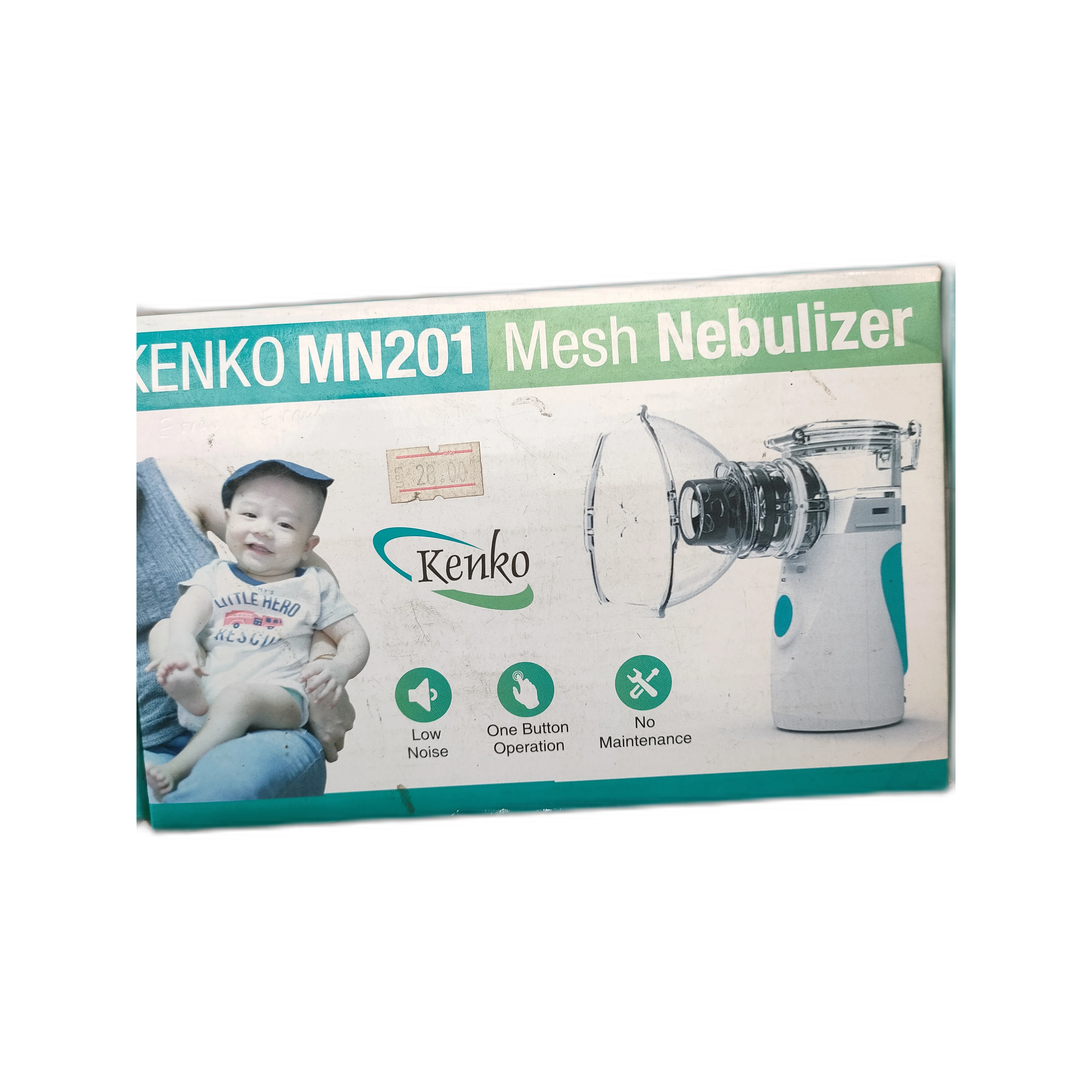 Kenko MN201 Mesh Nebulizer — available at pharmacies in Cambodia on PharmKulen