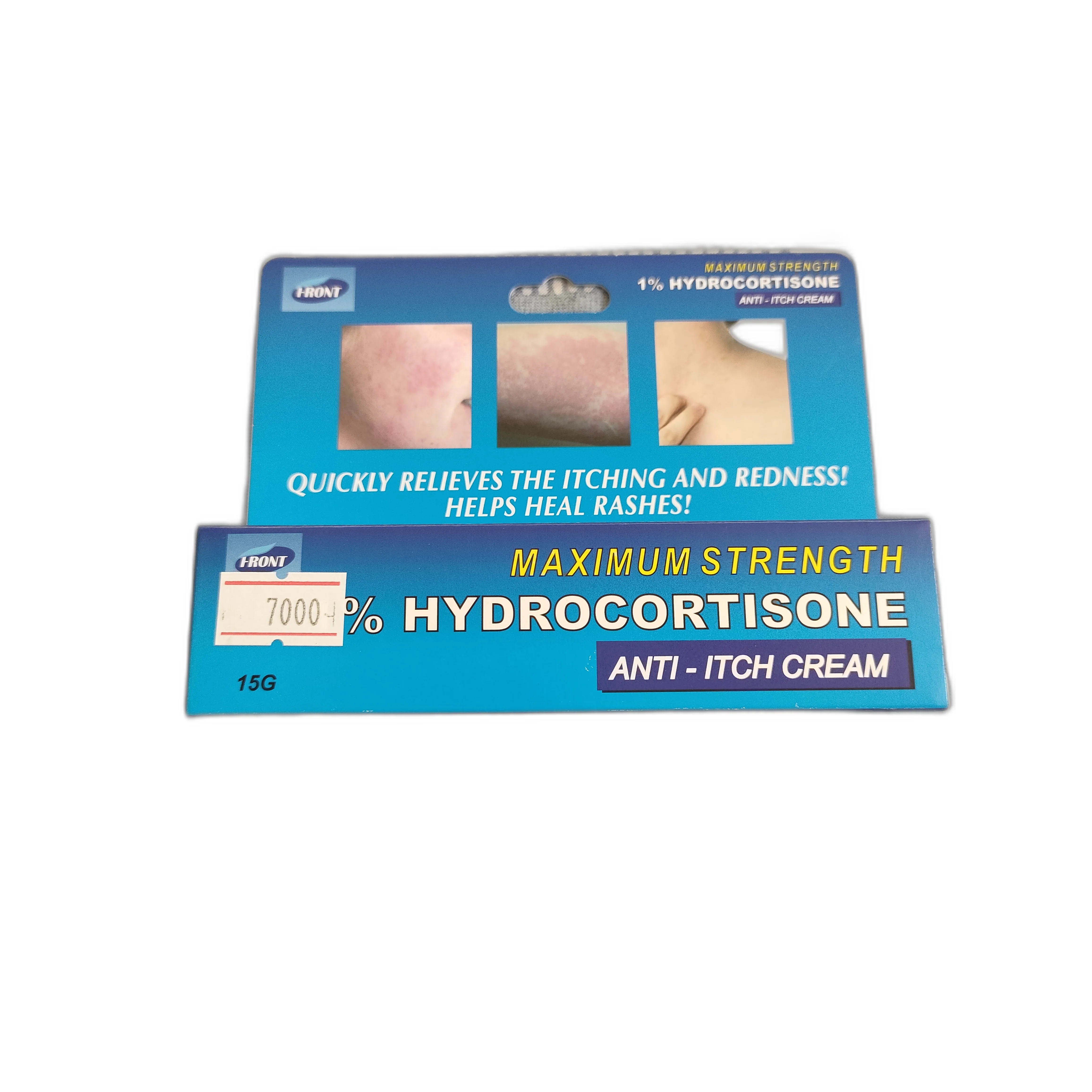 Hydrocortisone 1% Anti-Itch Cream — available at pharmacies in Cambodia on PharmKulen
