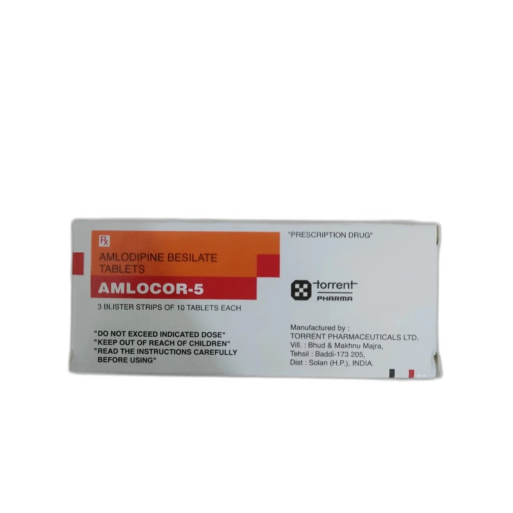 Amlocor-5 — available at pharmacies in Cambodia on PharmKulen