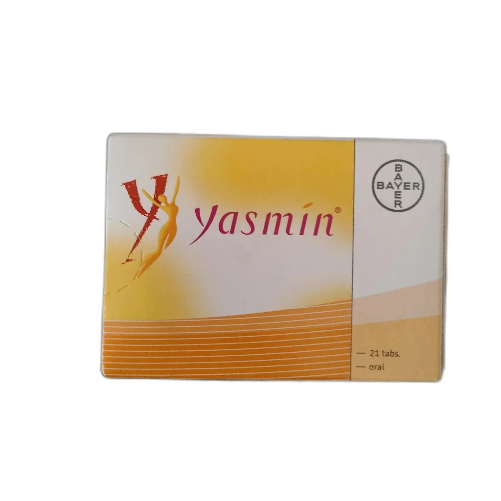 Yasmin — available at pharmacies in Cambodia on PharmKulen