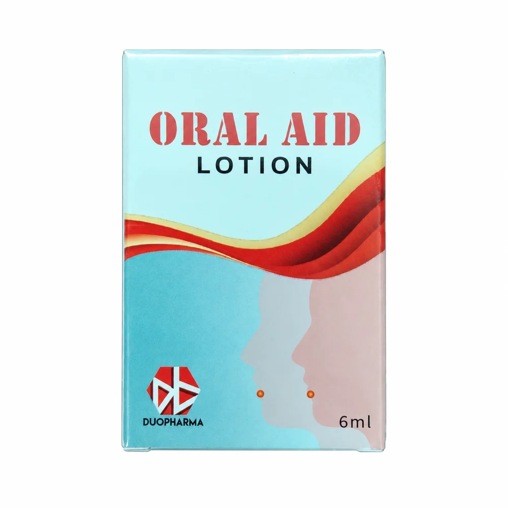 Oral Aid Lotion — available at pharmacies in Cambodia on PharmKulen