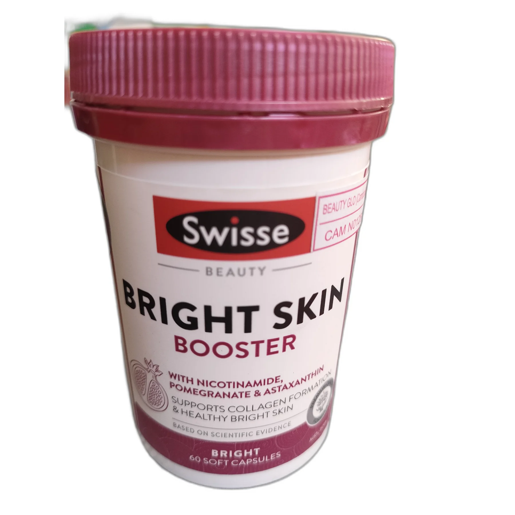Swisse Bright Skin Booster — available at pharmacies in Cambodia on PharmKulen