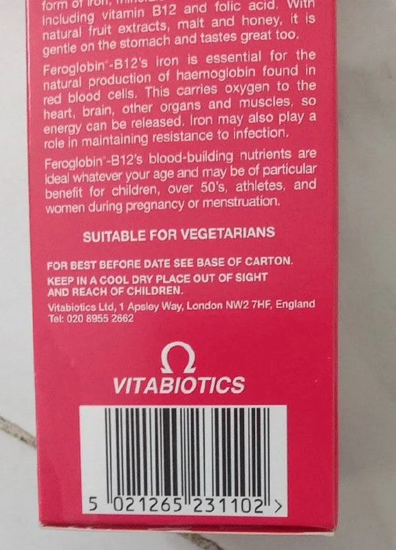Feroglobin-B12 — available at pharmacies in Cambodia on PharmKulen