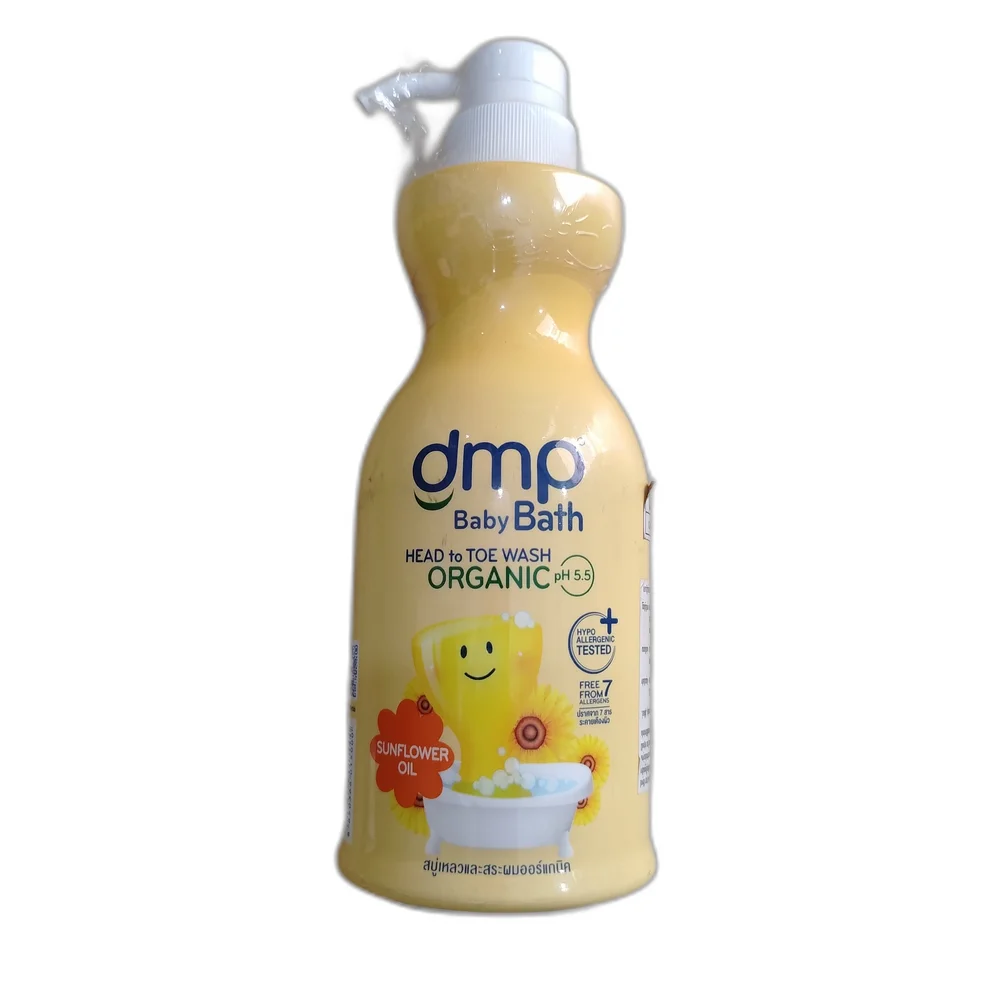 DMP Baby Bath Sunflower Oil Organic — available at pharmacies in Cambodia on PharmKulen