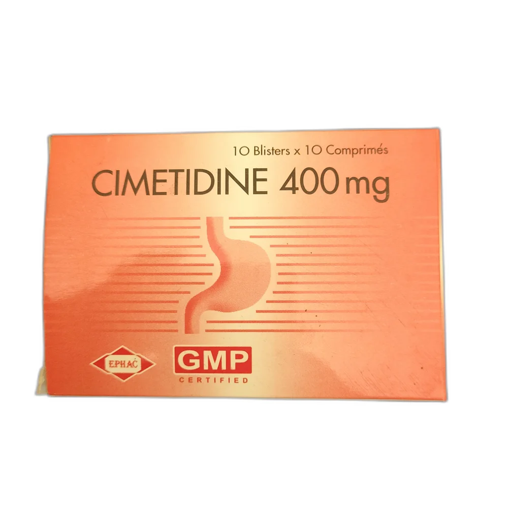 Cimetidine (EPHAC) — available at pharmacies in Cambodia on PharmKulen