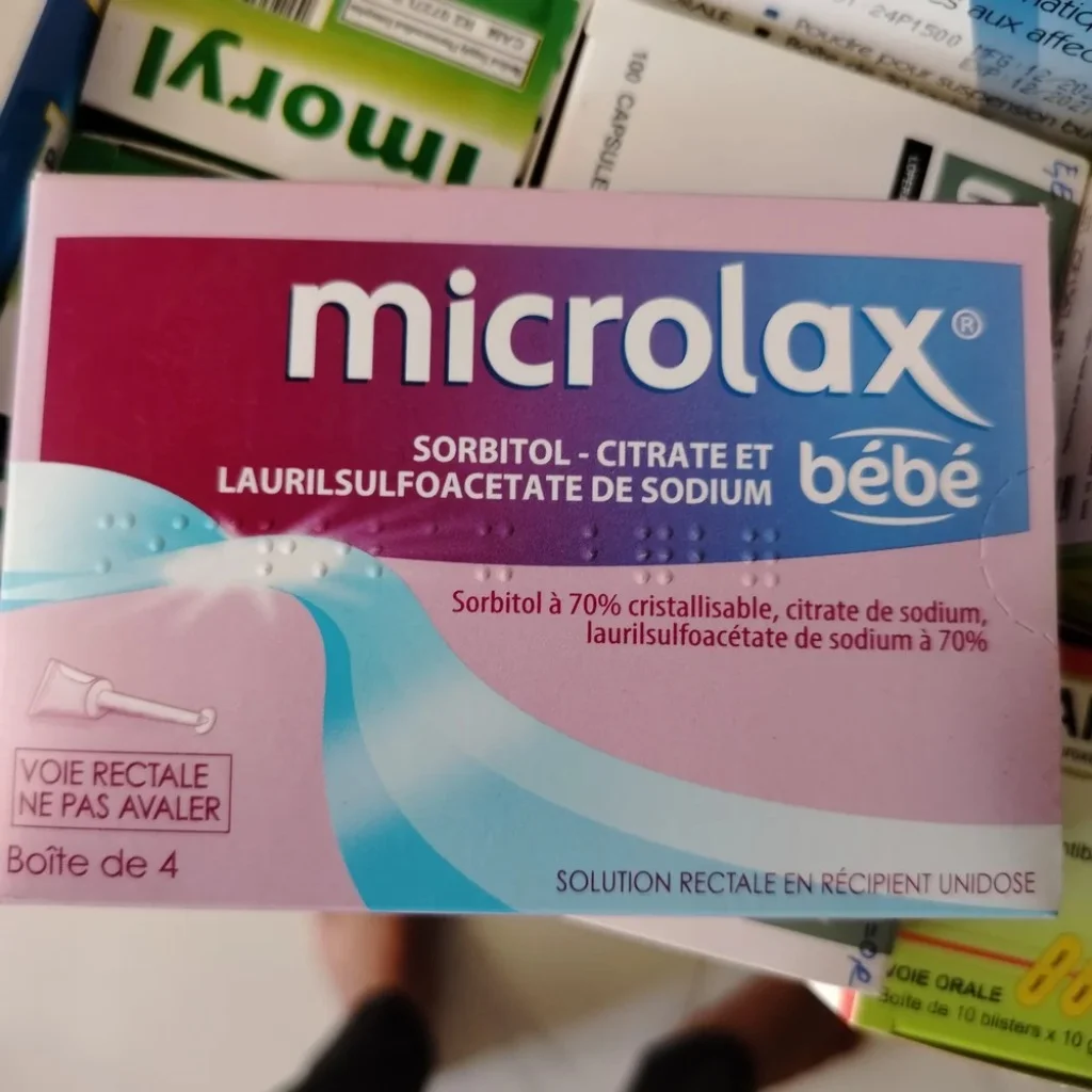 Microlax Bebe — available at pharmacies in Cambodia on PharmKulen