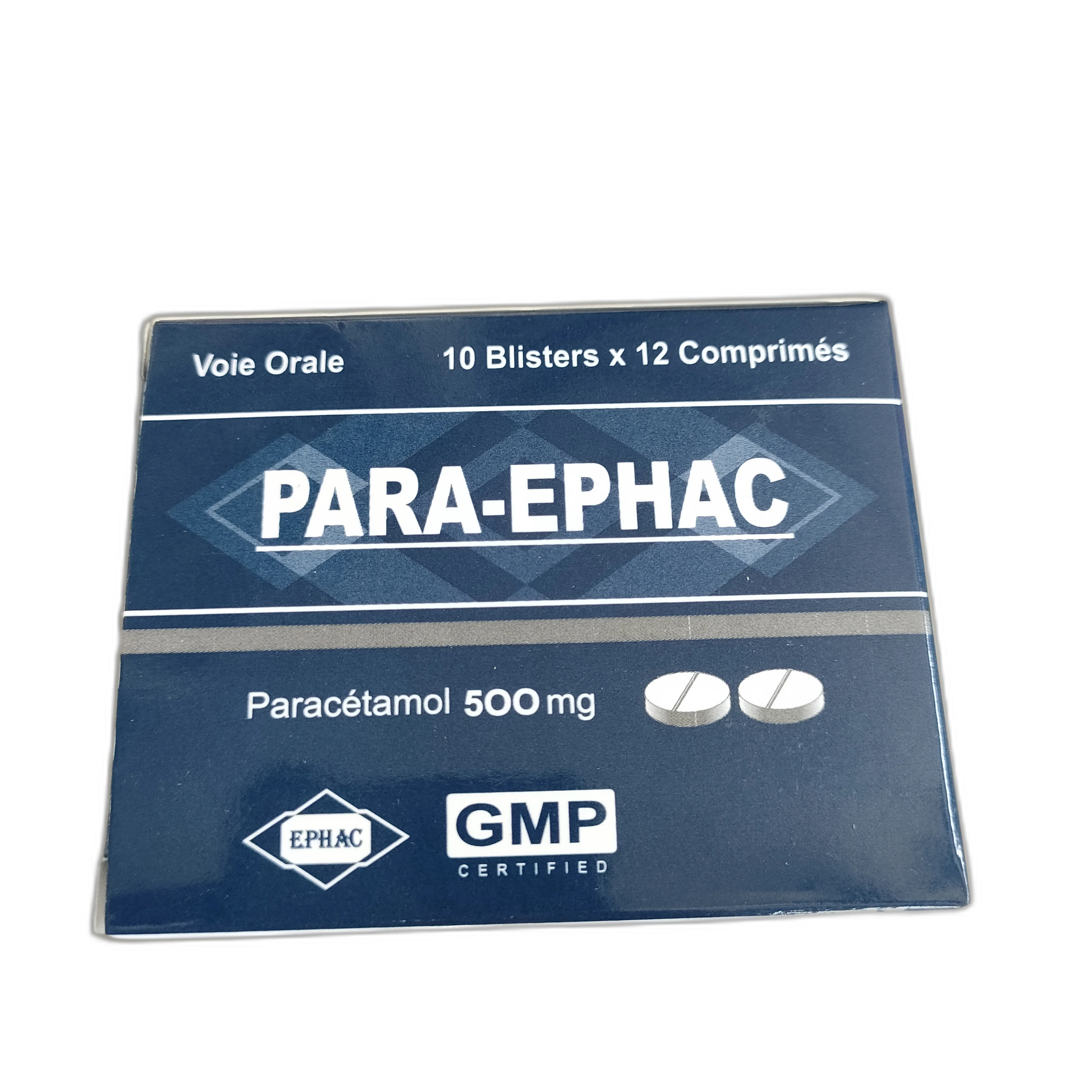 Para-Ephac 500mg — available at pharmacies in Cambodia on PharmKulen