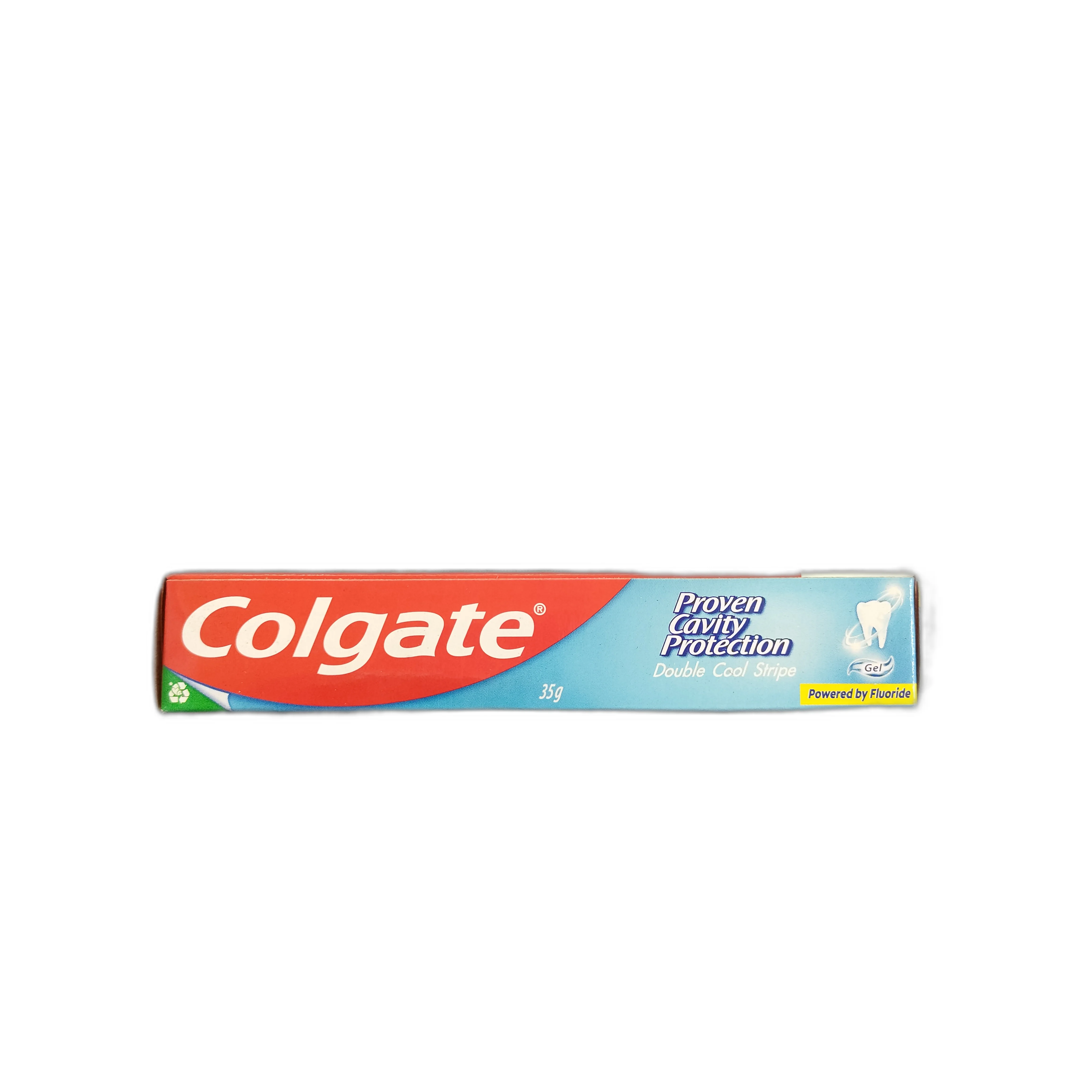 Colgate Double Cool Stripe Toothpaste (140g) — available at pharmacies in Cambodia on PharmKulen
