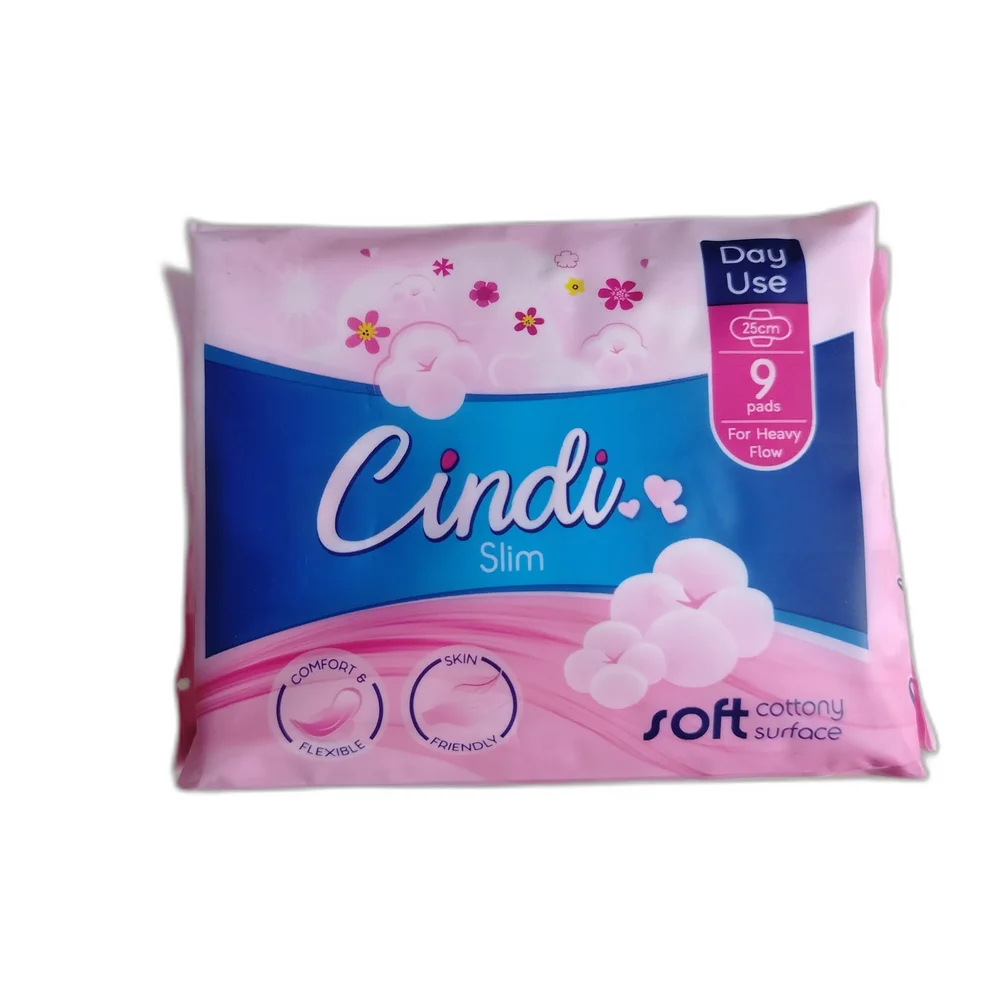 Cindi Slim Day Use Sanitary Pad — available at pharmacies in Cambodia on PharmKulen