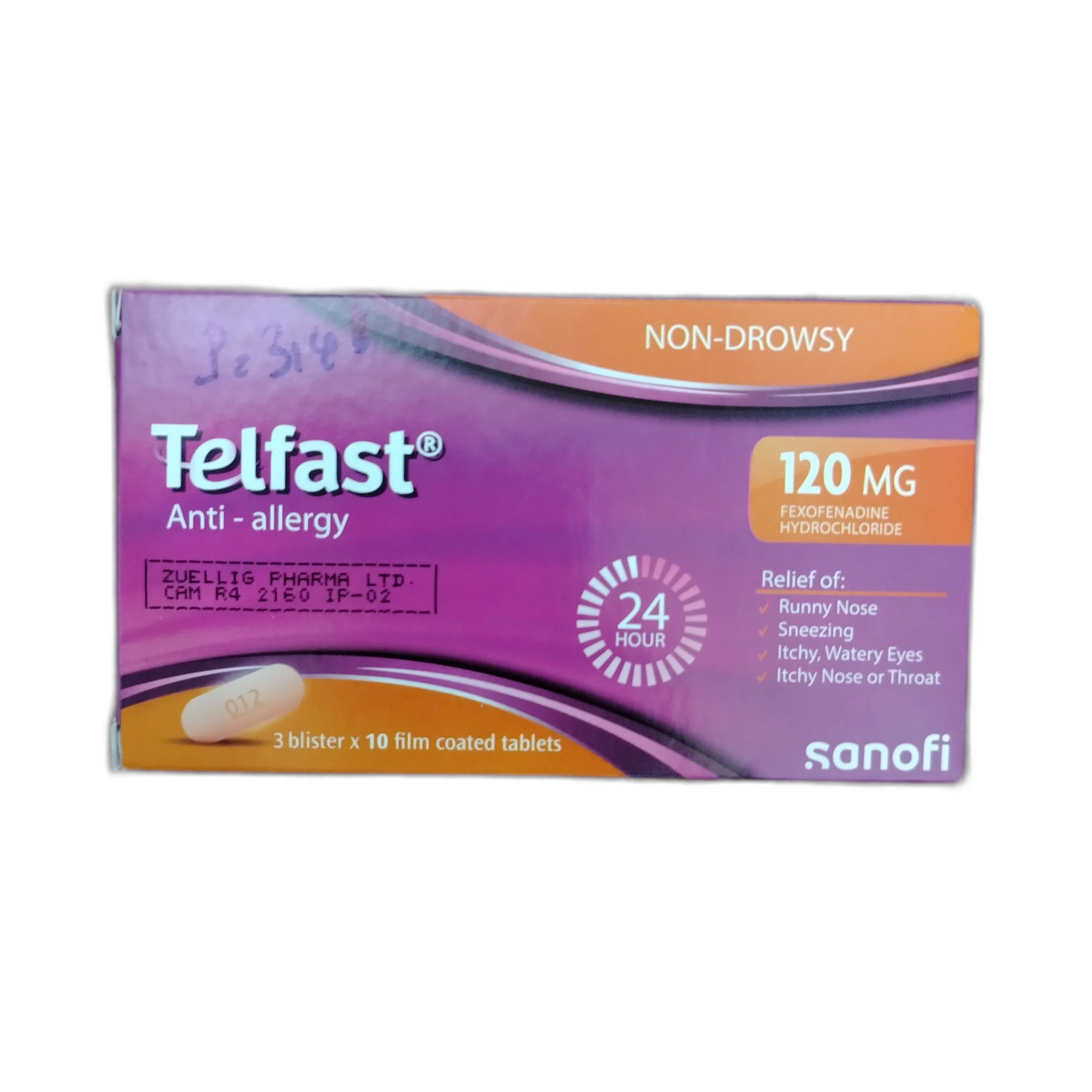 Telfast — available at pharmacies in Cambodia on PharmKulen