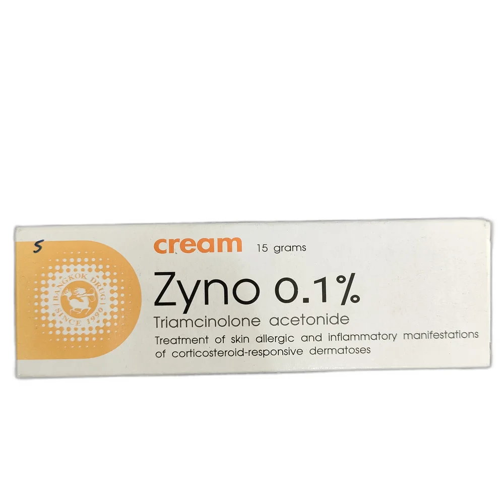 Zyno Cream — available at pharmacies in Cambodia on PharmKulen