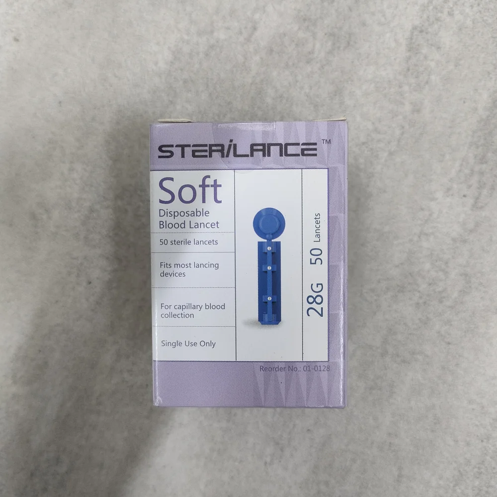Sterilance Soft Disposable Blood Lancet — available at pharmacies in Cambodia on PharmKulen