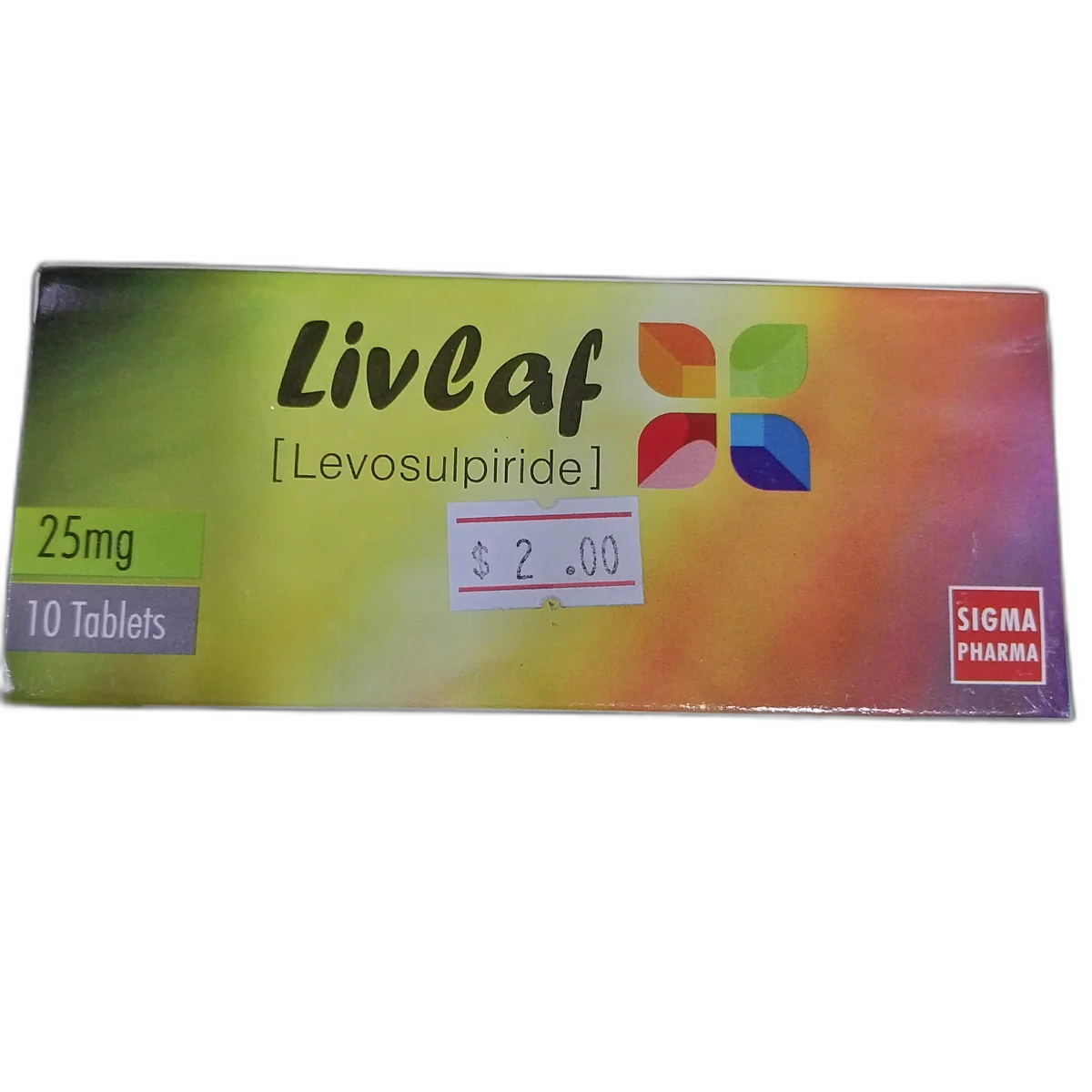 Livlaf 25mg — available at pharmacies in Cambodia on PharmKulen