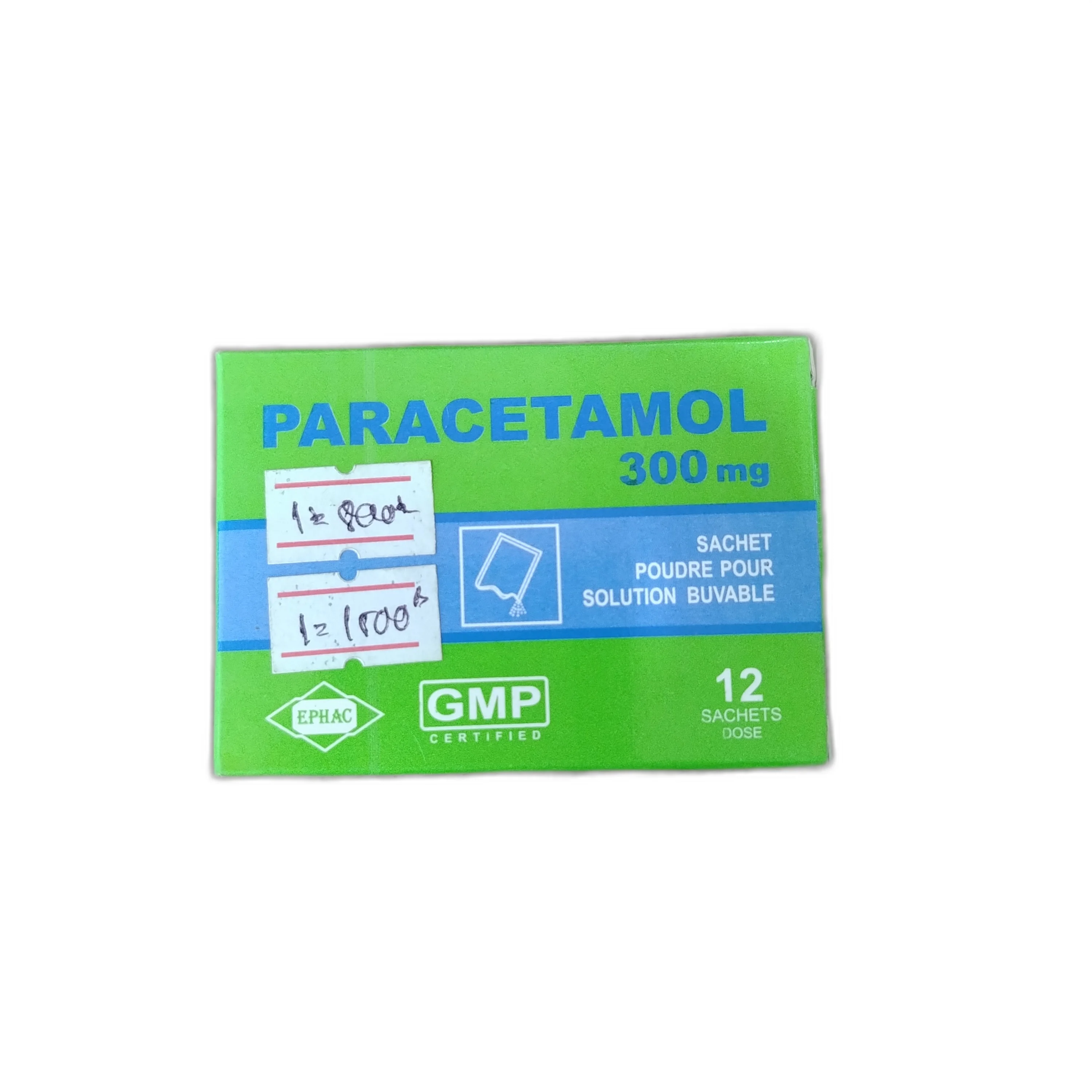 Paracetamol EPHAC — available at pharmacies in Cambodia on PharmKulen
