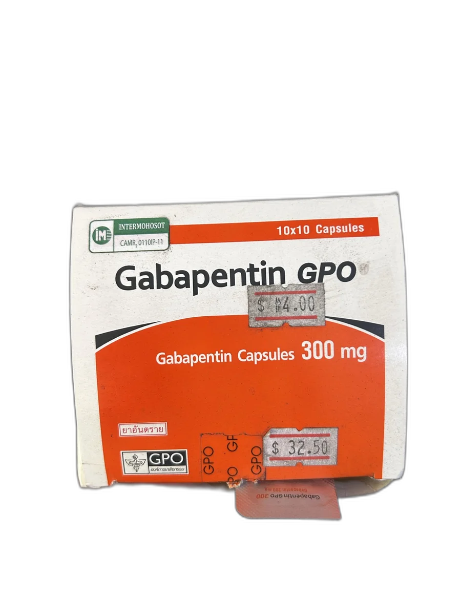 Gabapentin GPO 300 mg — available at pharmacies in Cambodia on PharmKulen