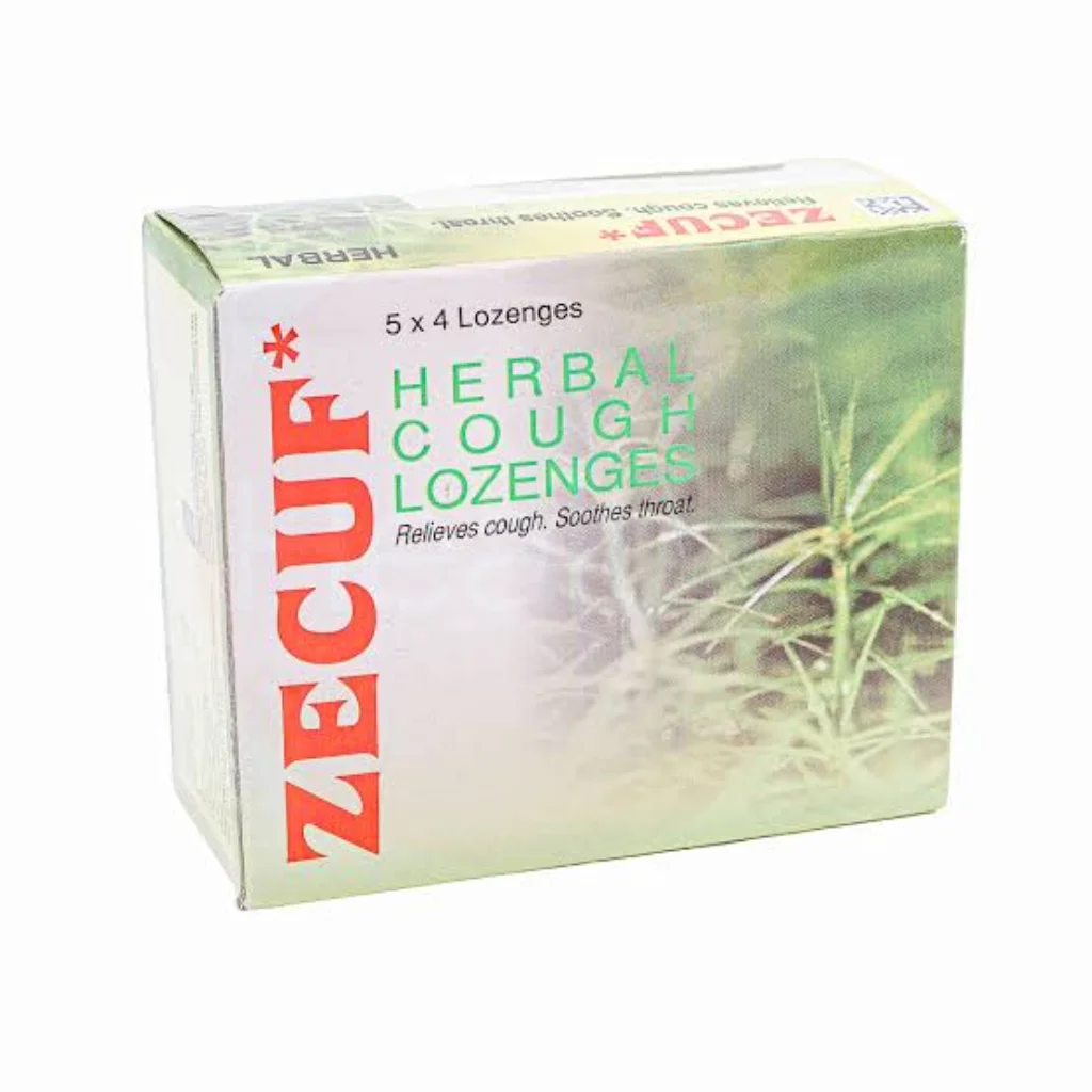 Zecuf Herbal Cough Lozenges — available at pharmacies in Cambodia on PharmKulen