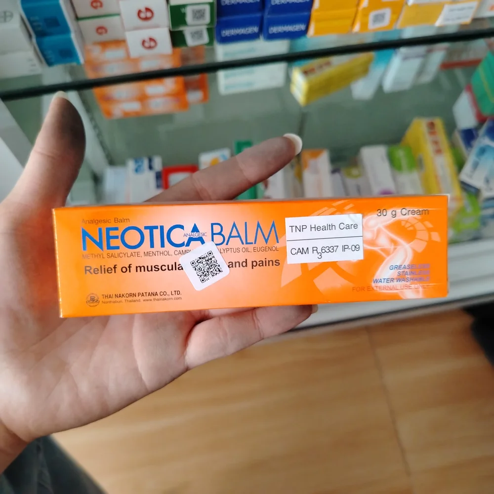 Neotica Balm — available at pharmacies in Cambodia on PharmKulen