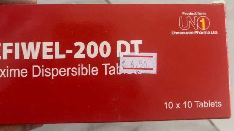 CEFIWEL-200 DT — available at pharmacies in Cambodia on PharmKulen